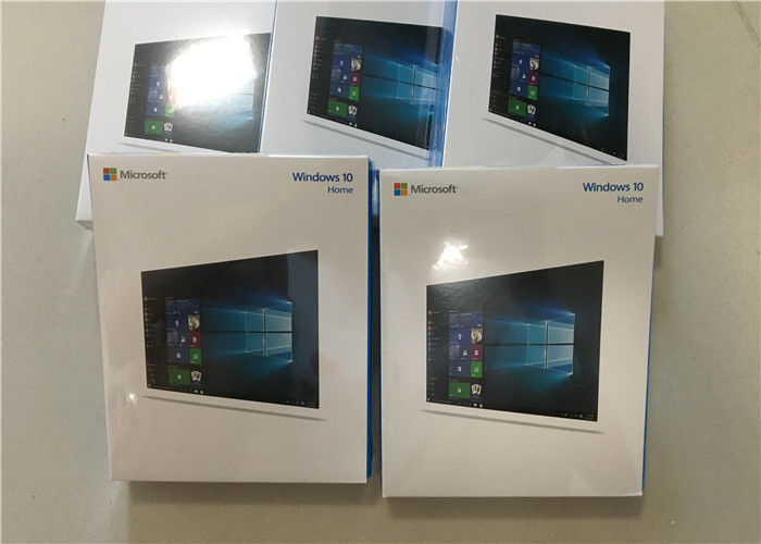 Genuine Microsoft Windows Software , Home System Windows 10 Retail Box